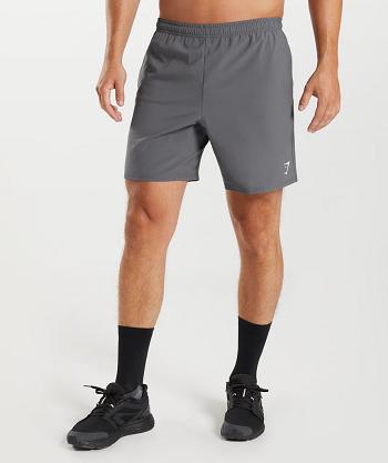 Gymshark Arrival 7" Shorts Herr Grå | SE 3396RVD